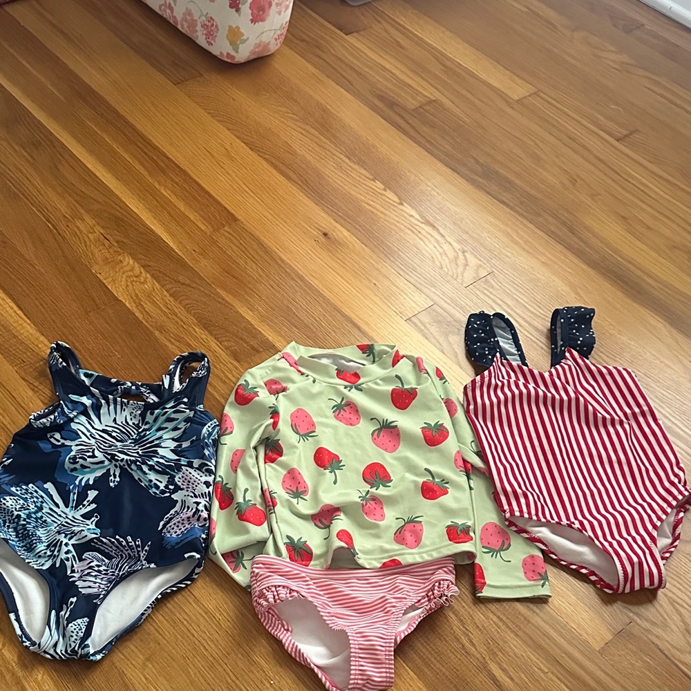 Carters 4T Swim suit bundle